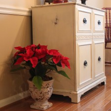 A new life for an old record player cabinet