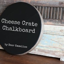 Cheese Crate Chalkboard