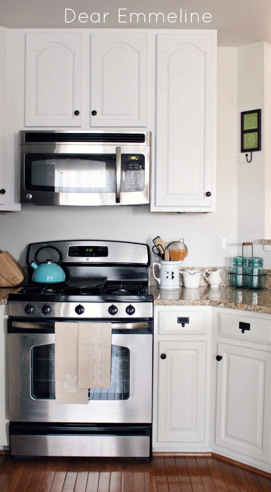 Kitchen Redo Part Four Painted Kitchen Cabinet Reveal