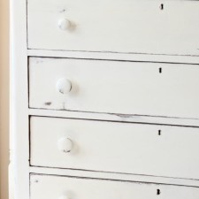 White Empire Dresser