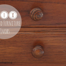 An easy way to fix stripped furniture knobs