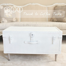 DIY Trunk to Coffee Table