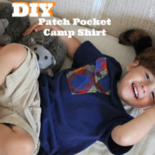 DIY Patch Pocket Camp Shirt