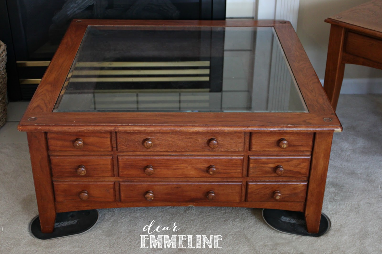 Nautical Coffee Table Redo