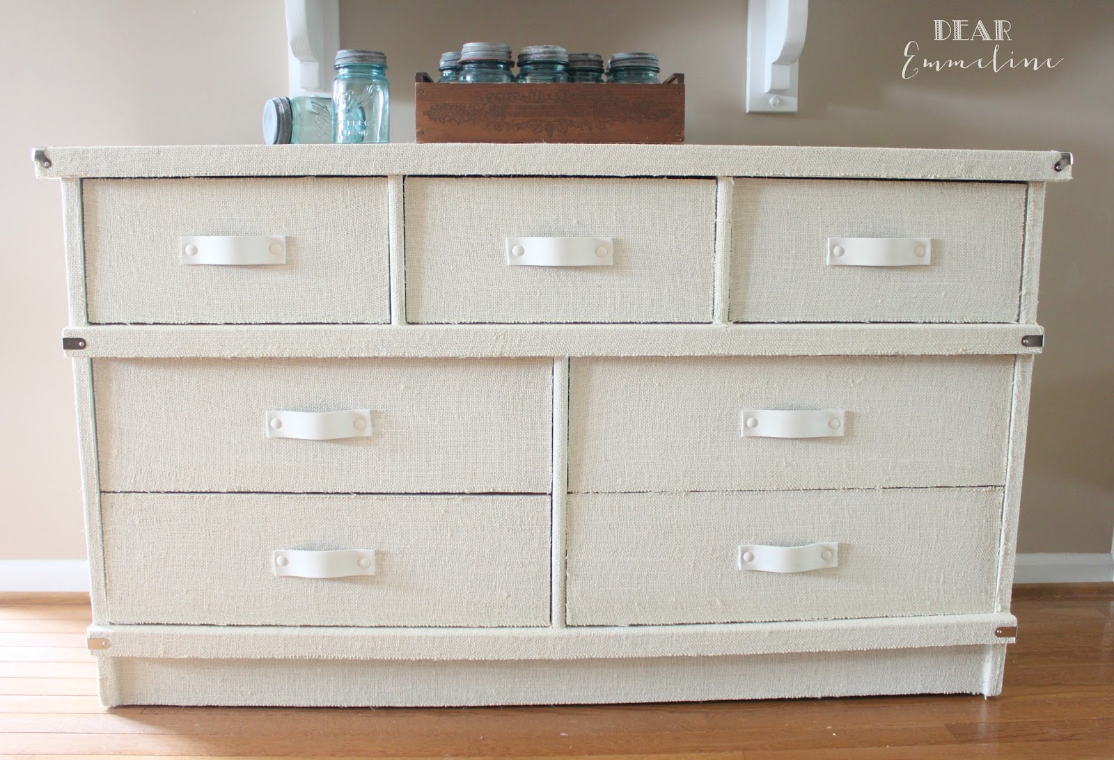 steamer trunk dresser