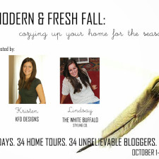 Modern and Fresh Fall Home Tours