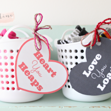 Little Laundry Valentine & Printable