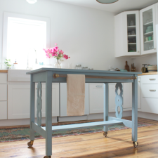 Table Turned Kitchen Island