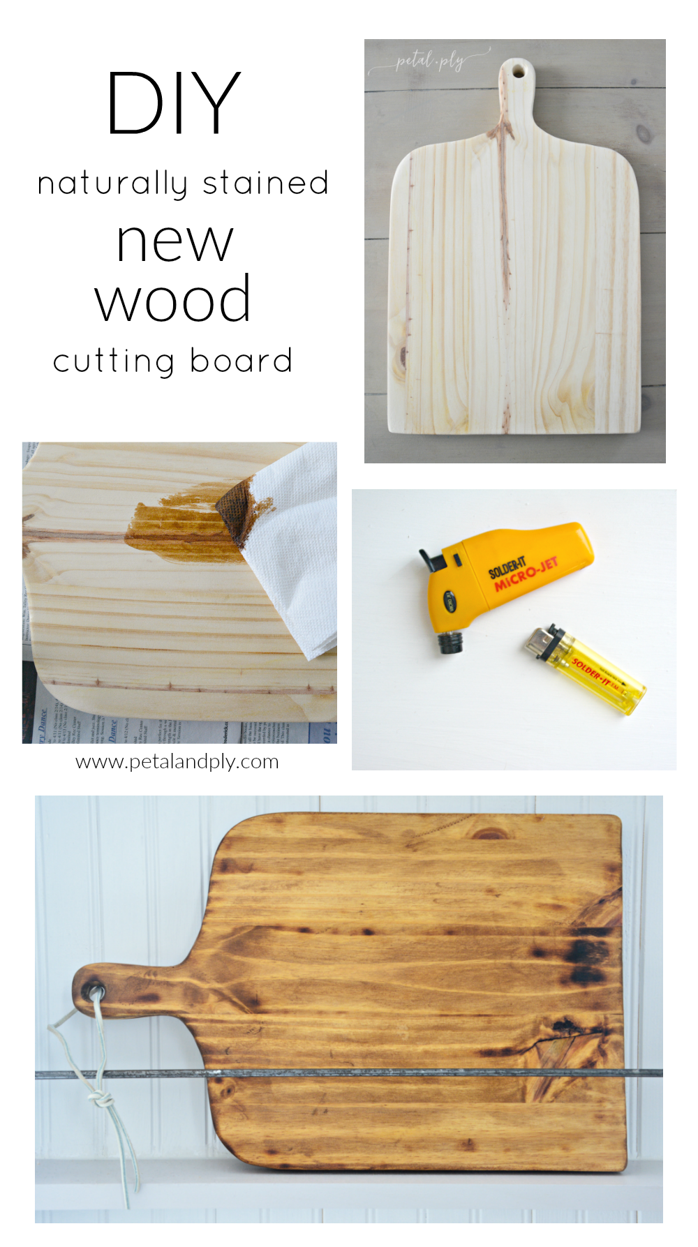 How To Treat Natural Wood Cutting Board