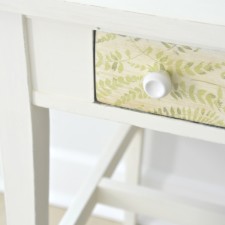 Polycrylic Napkin Decoupage Desk Makeover | One Room Challenge™ Week 4