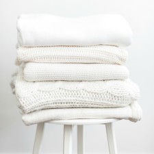 Warm & Cozy Winter White Blankets