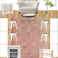 Garage Creative Studio & Pop-up Shop – The Design Plan | One Room Challenge™ Week 2