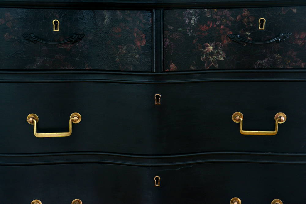 Moody Floral Dresser